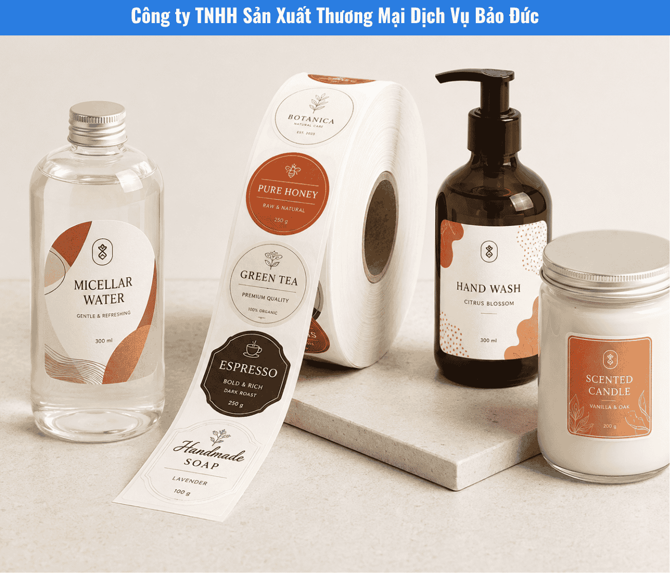 Decal BOPP Trong Và BOPP Trắng Sữa: Chọn Loại Nào Cho Chai Lọ Sản Phẩm?
