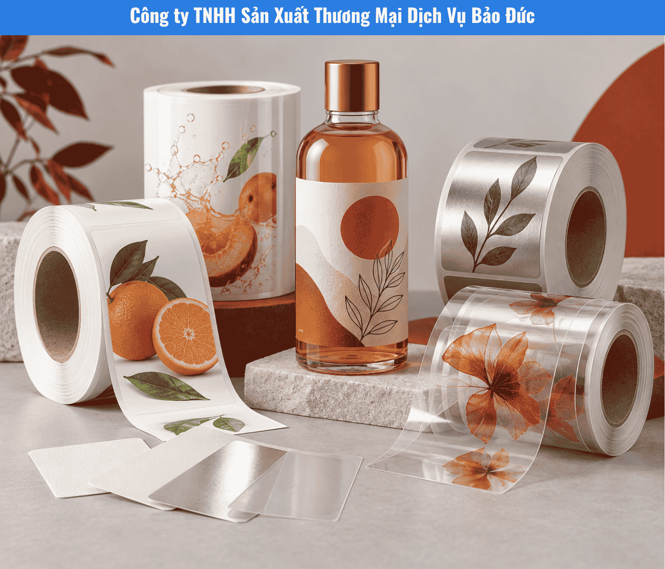 Decal Cuộn PP, PVC, PET, Giấy Và Xi Bạc: Bảng So Sánh Chọn Vật Liệu