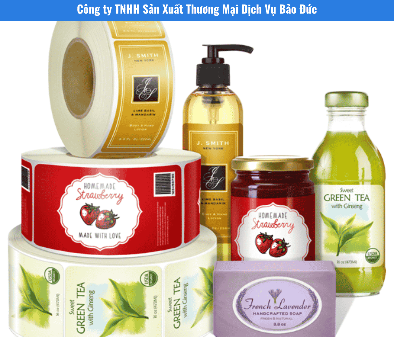 In Decal Cuộn Cho Ngành Hóa Mỹ Phẩm Tại KCN Đức Hòa, Long An