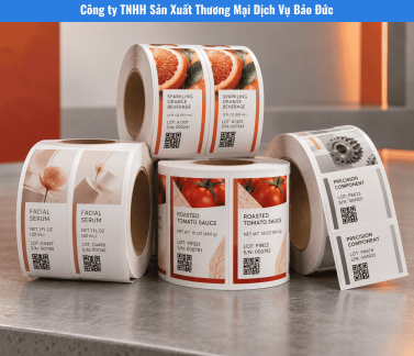 In Dữ Liệu Biến Đổi Trên Tem Cuộn: Số Nhảy, Serial, QR Và Mã Lô