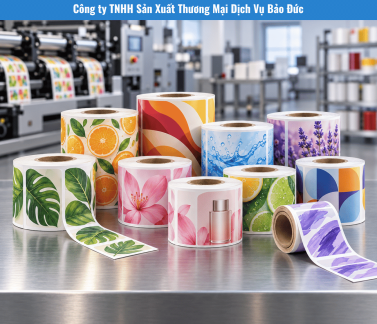 In Flexo Và In Kỹ Thuật Số Cho Tem Decal Cuộn: Chọn Công Nghệ Theo Số Lượng