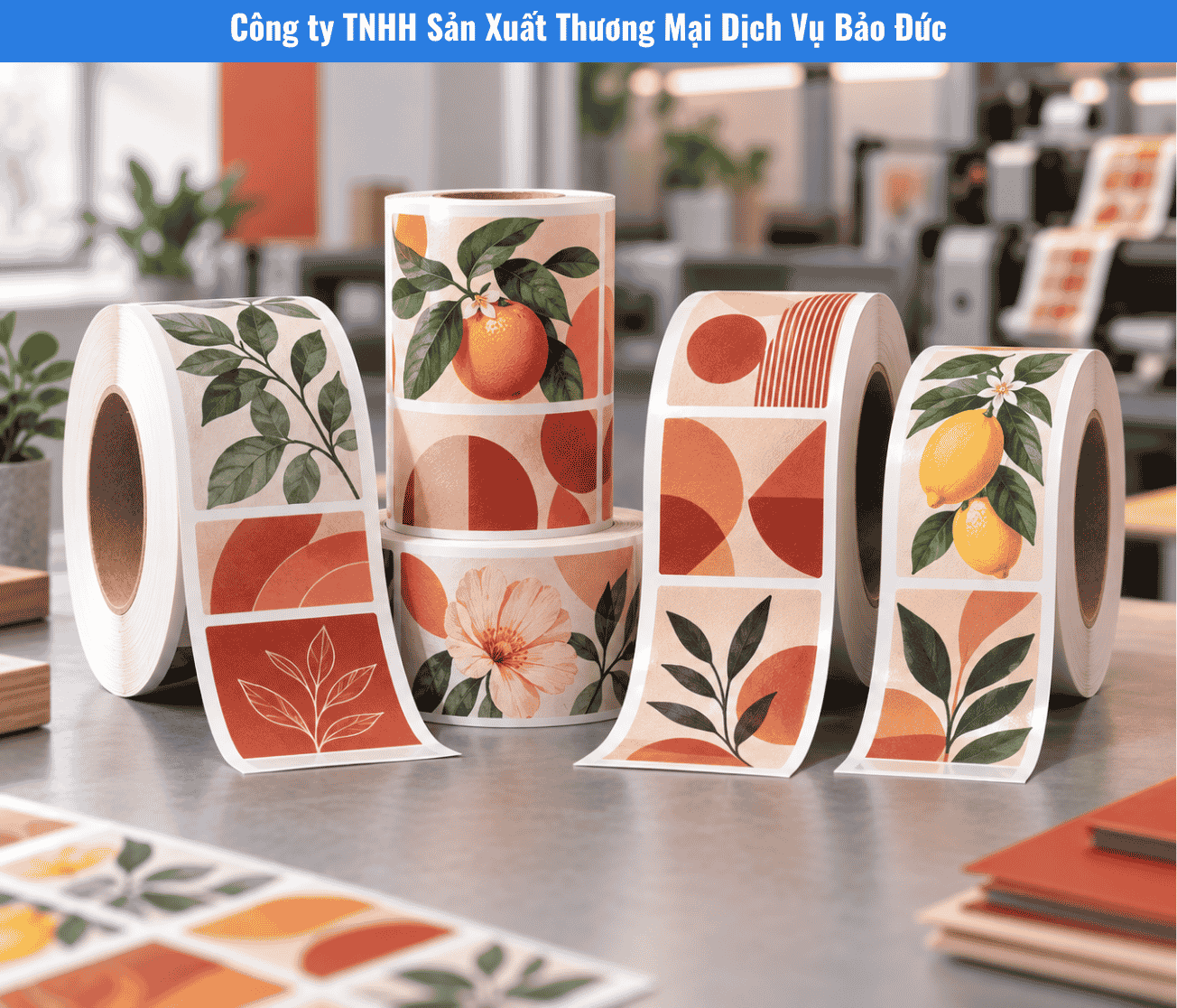 In Kỹ Thuật Số Tem Nhãn Số Lượng Ít: Khi Nào Tối Ưu Hơn Làm Khuôn Flexo?