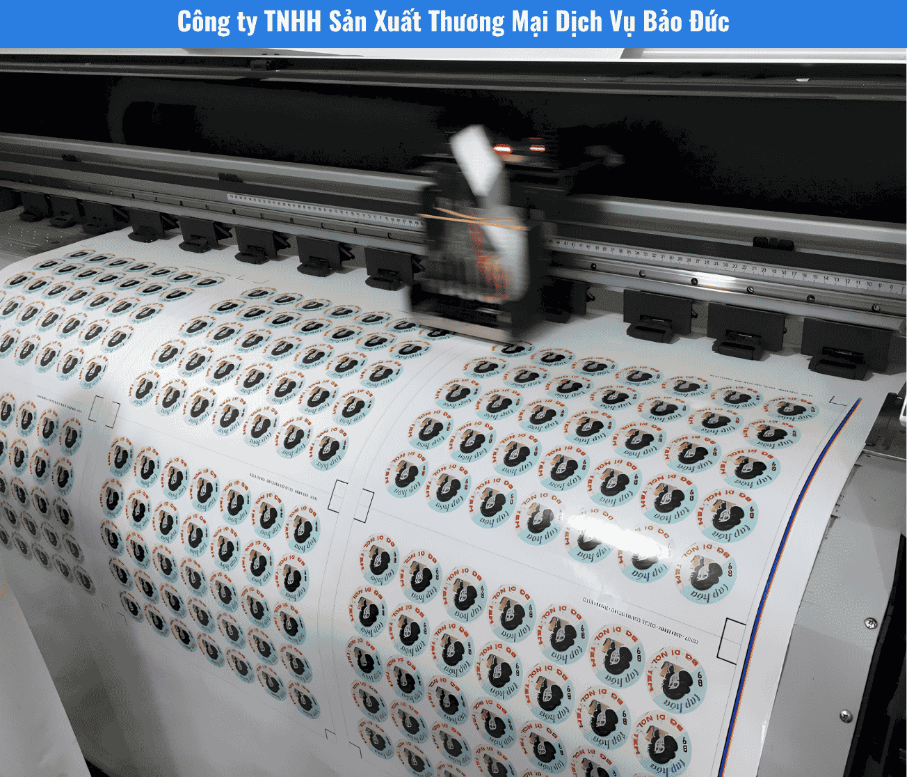 In Tem Nhãn Decal Tại Hóc Môn Cho Thực Phẩm, Mỹ Phẩm Và Hàng Tiêu Dùng |In Decal Bảo Đức