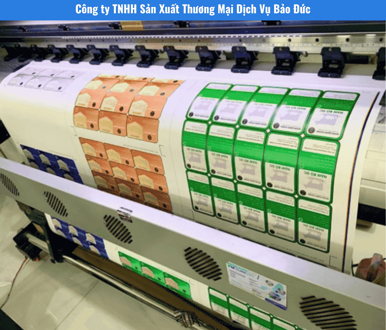 Quy Trình Sản Xuất In Decal Cuộn Khép Kín Tại Xưởng Bảo Đức