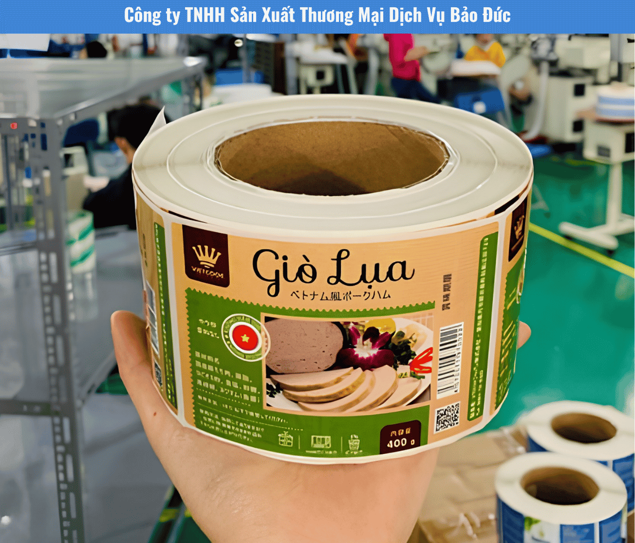 Xưởng In Decal Cuộn Tại Bình Chánh Cho Doanh Nghiệp Sản Xuất Cần Tem Nhãn Số Lượng Lớn