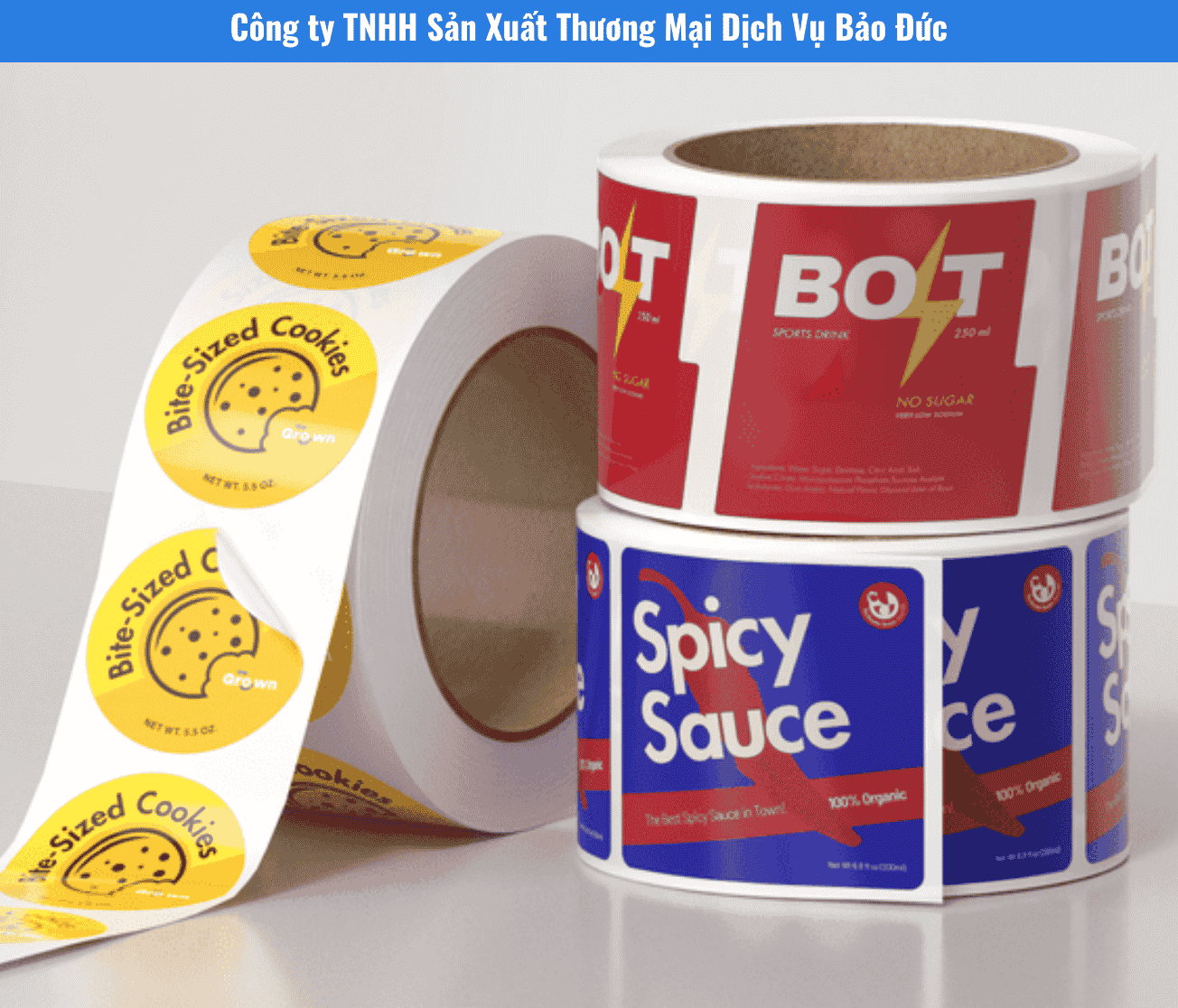 Xưởng In Decal Cuộn Tại Hóc Môn Cho Doanh Nghiệp Sản Xuất Cần Tem Nhãn Số Lượng Lớn | In Decal Bảo Đức
