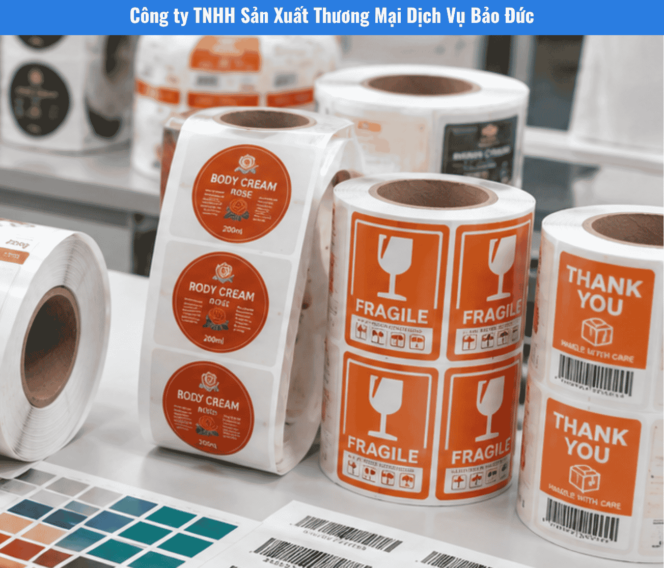 Xưởng In Decal Cuộn Tại Long An Cho Doanh Nghiệp Sản Xuất | In Decal Bảo Đức