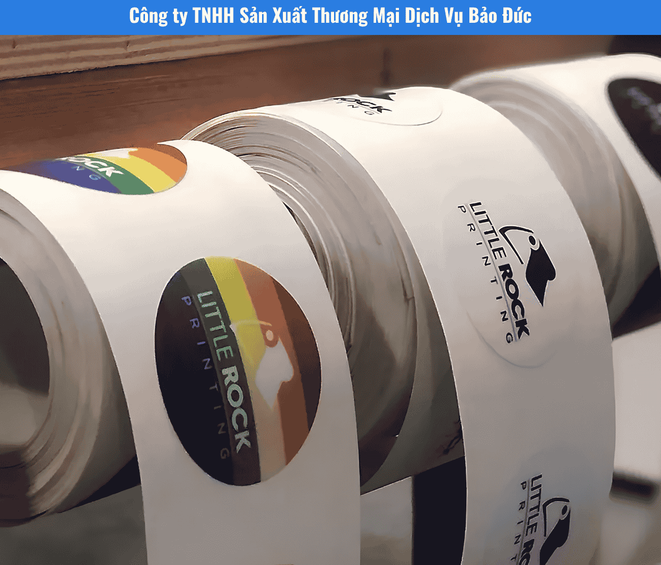 Xưởng In Decal Cuộn Tại Quận 12 Cho Doanh Nghiệp Sản Xuất Cần Tem Nhãn Số Lượng Lớn |In Decal Bảo Đức