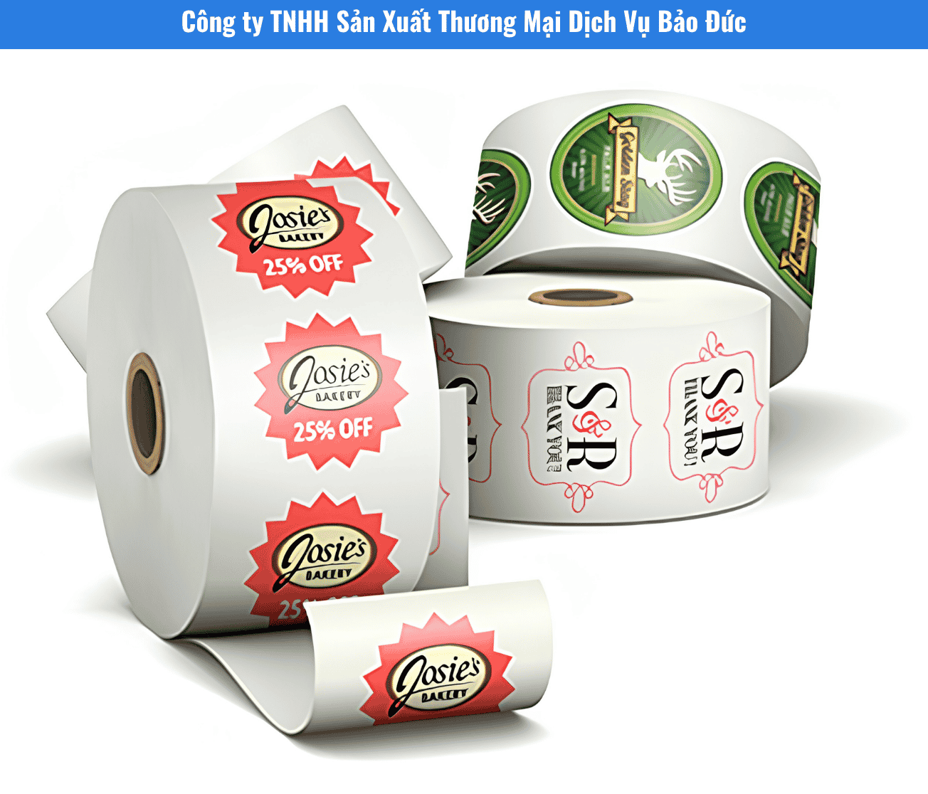 Cách Chọn Kích Thước Tem Cuộn Phù Hợp Chai, Lọ, Hộp Và Túi Bao Bì | In Decal Bảo Đức